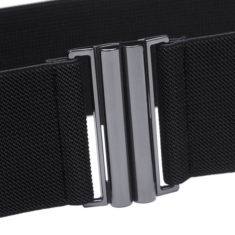 Syuer Womens Wide Elastic Waist Belt Cinch Belt Trimmer Stretch Waistband - Image 3